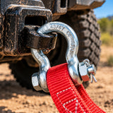 heavy duty bolt type bow shackle 0.5T-25T with nut and cotter pin for lifting, rigging, towing and industrial applications