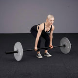 6FT and 7FT Olympic barbell bars with 2-inch sleeves, 28mm knurled shafts and rotating sleeves for home gym strength training