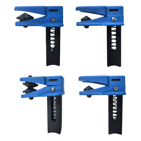 4-piece automotive brake oil pipe clamp set for hose sealing and brake line maintenance