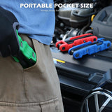 SEDY 11PCS Folding Torx Key Set with S2 Steel Construction, Ergonomic Handle, and Portable Folding Design for Auto, Bike, and DIY Repair