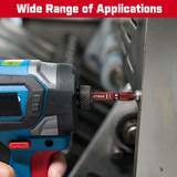 PH2 double-ended impact screwdriver bit set with S2 steel magnetic power bits, torsion zone design, available in 65mm, 90mm and 150mm lengths for impact drivers and drills