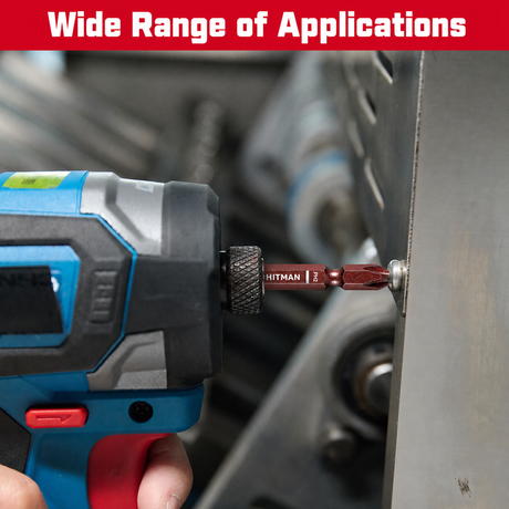 PH2 double-ended impact screwdriver bit set with S2 steel magnetic power bits, torsion zone design, available in 65mm, 90mm and 150mm lengths for impact drivers and drills