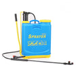 20L backpack garden sprayer with hand pump, hose and adjustable nozzles for weed and pest control