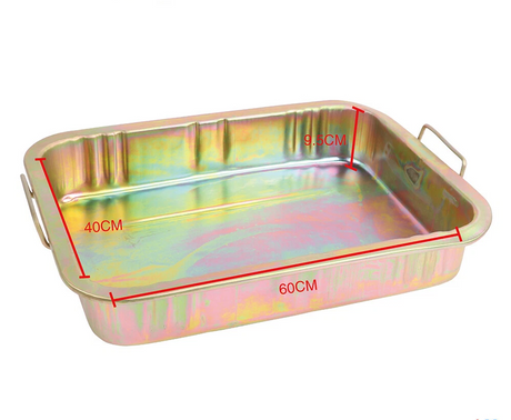 High-quality, durable mechanic oil pickup trays for automotive maintenance, available in multiple sizes for easy oil collection and parts organization.