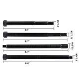 5-piece harmonic balancer installer tool kit with long bolts and bearing, fits Ford and Dodge engines, includes blue blow-moulded storage case