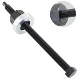 5-piece harmonic balancer installer tool kit with long bolts and bearing, fits Ford and Dodge engines, includes blue blow-moulded storage case