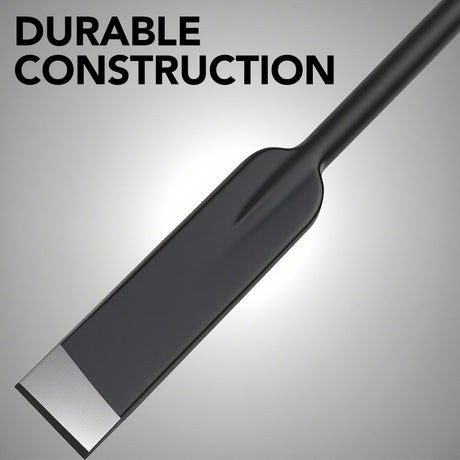 175cm heavy-duty extended crowbar with carbon steel construction and 6.4cm wide forged pry tip