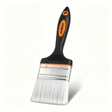 HORUSDY Paint Brush Set, 2 Inch & 3 Inch Flat Brushes with Polyester Bristles for Paints, Stains & DIY Projects