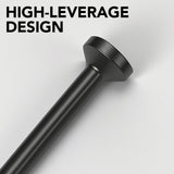 175cm heavy-duty extended crowbar with carbon steel construction and 6.4cm wide forged pry tip