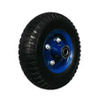 8 inch solid puncture proof trolley wheels 2.50-4 with 16mm single hub, durable hand cart and wheelbarrow replacement tyres