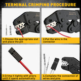 ELEAD 2020PCS Electronic Terminal Kit with Ratcheting Crimping Tool, XH 2.54mm Connector Set, Wire Crimp Terminals Kit for Electronics, Automotive Wiring & DIY
