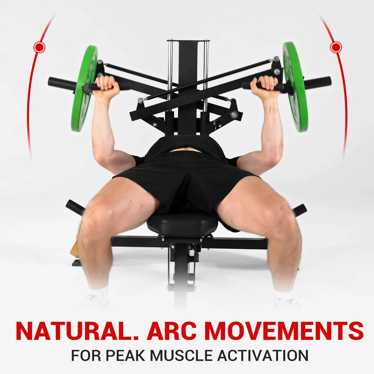 plate loaded chest press machine adjustable incline flat bench iso lateral home gym equipment upper middle lower chest strength trainer