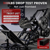 leg press hack squat machine combo 45 degree home gym equipment with bearing system adjustable safety stops heavy duty steel frame 900lbs capacity