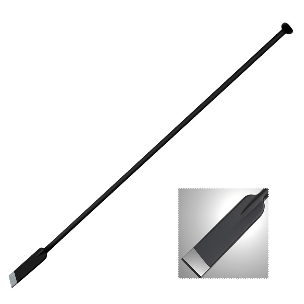 175cm heavy-duty extended crowbar with carbon steel construction and 6.4cm wide forged pry tip
