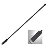 175cm heavy-duty extended crowbar with carbon steel construction and 6.4cm wide forged pry tip