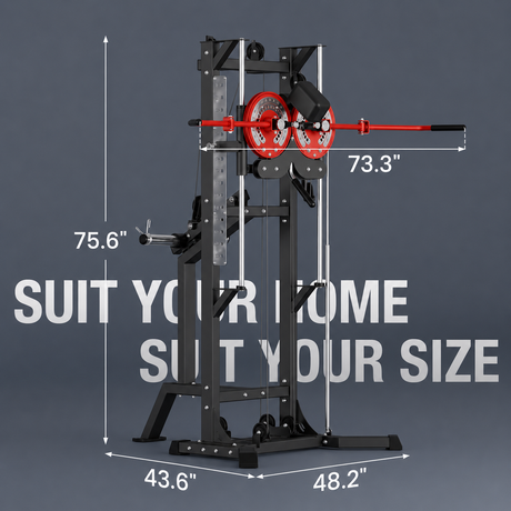 plate loaded lateral raise machine with adjustable arms, headrest, pulley system and steel frame for home gym shoulder training