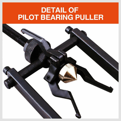 3 jaw pilot bearing puller tool made from chromium vanadium steel for removing car bearings, bushings and gears