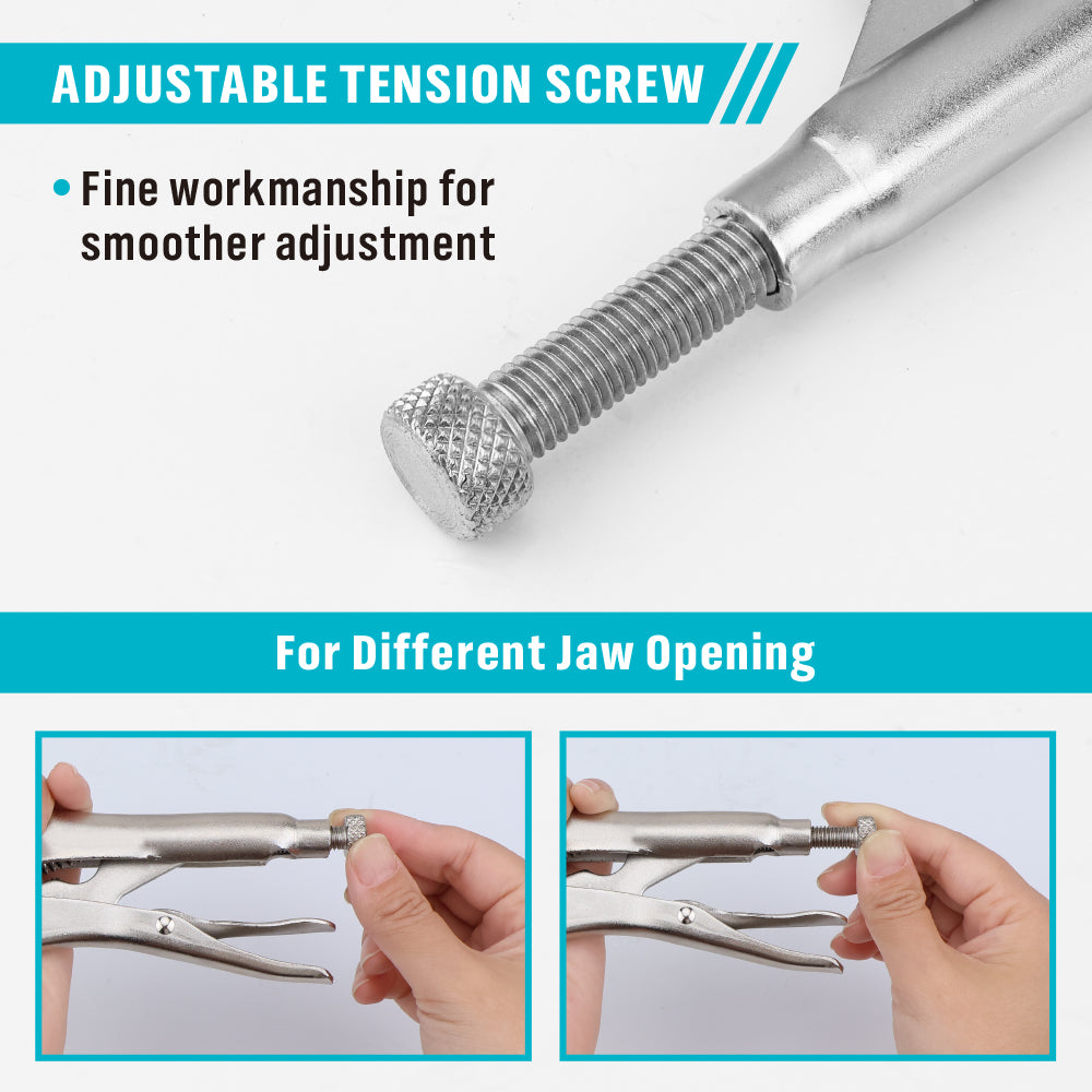 28 inch chain locking pliers with 19.3 inch adjustable chain, tension screw and 6.1 inch capacity for pipes and oil filters