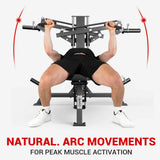 plate loaded chest press machine adjustable incline flat bench iso lateral home gym equipment upper middle lower chest strength trainer