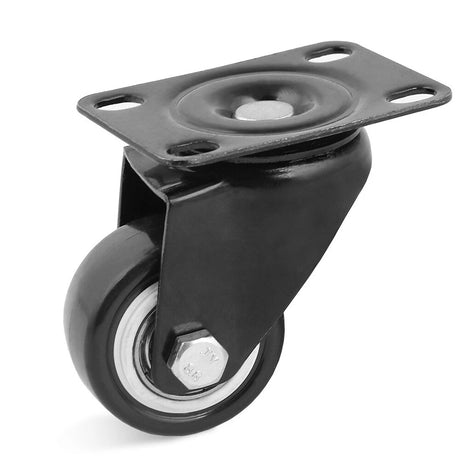 40mm and 50mm swivel caster wheels with brake and non-brake for furniture carts workbenches and storage trolleys