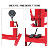 10 Ton Hydraulic Shop Press for Garage and Workshop Metalworking