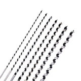 Durable 28-Size Auger Drill Bit Set, Carbon Steel, Ideal for Woodworking