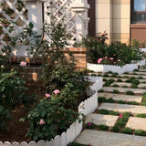 3 Color Garden Lawn Edging Plant Border 20/27cm Outdoor Tree Fence Yard Flower