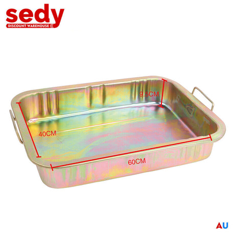 High-quality, durable mechanic oil pickup trays for automotive maintenance, available in multiple sizes for easy oil collection and parts organization.