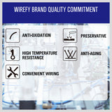 300Pc Heat Shrink Wire Crimp Connector Wire Cable Terminals Ring Fork Spade Butt