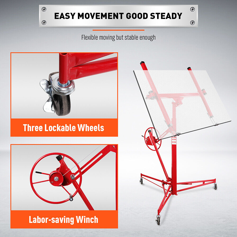 11FT Sheet Panel Lifter - Plaster Drywall Panel Gyprock Plasterboard ...
