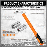 Adjustable telescopic wheel wrench set for car tire repair & industrial use - HORUSDY Professional Tools Australia