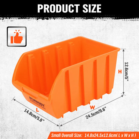 Stackable storage box for crafts, toys, tools & stationery organization - HORUSDY Australia