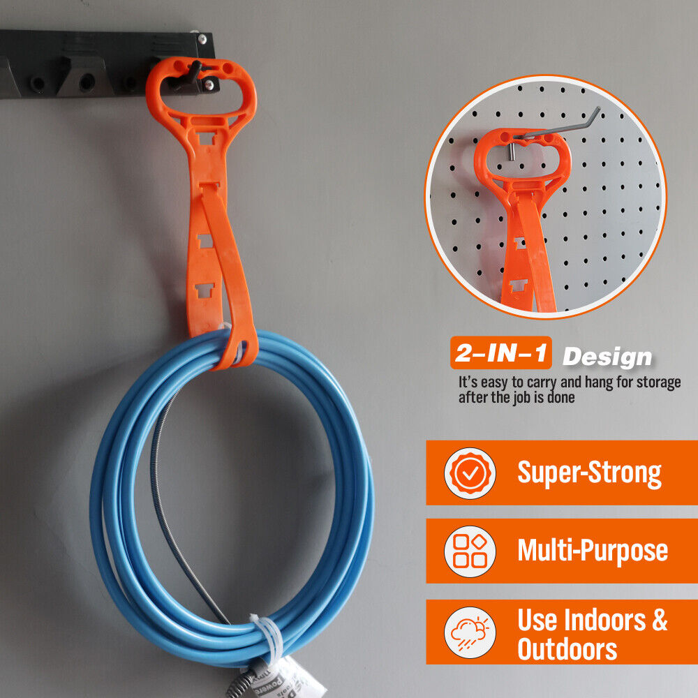 HORUSDY 18" Heavy Duty Adjustable Cord Strap | 2-in-1 Organizer for Hoses, Cords
