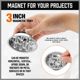 HORUSDY 4Pcs Telescoping Magnet Pick Up Tool Set Magnet Bowls Nuts Bolts Screws