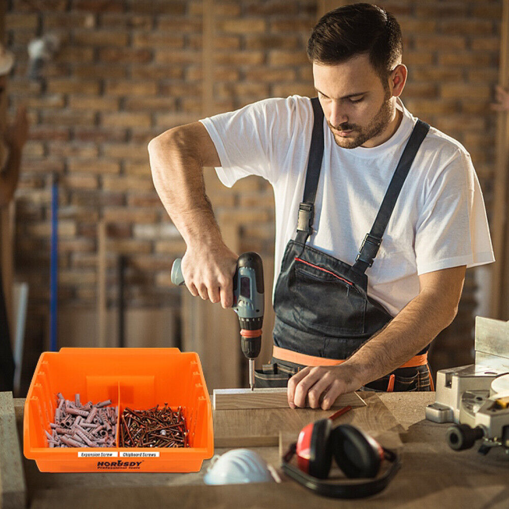 Stackable storage box for crafts, toys, tools & stationery organization - HORUSDY Australia