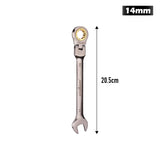 HORUSDY 6-32MM Ratchet Spanner Set with Flexible Head for Versatile Use