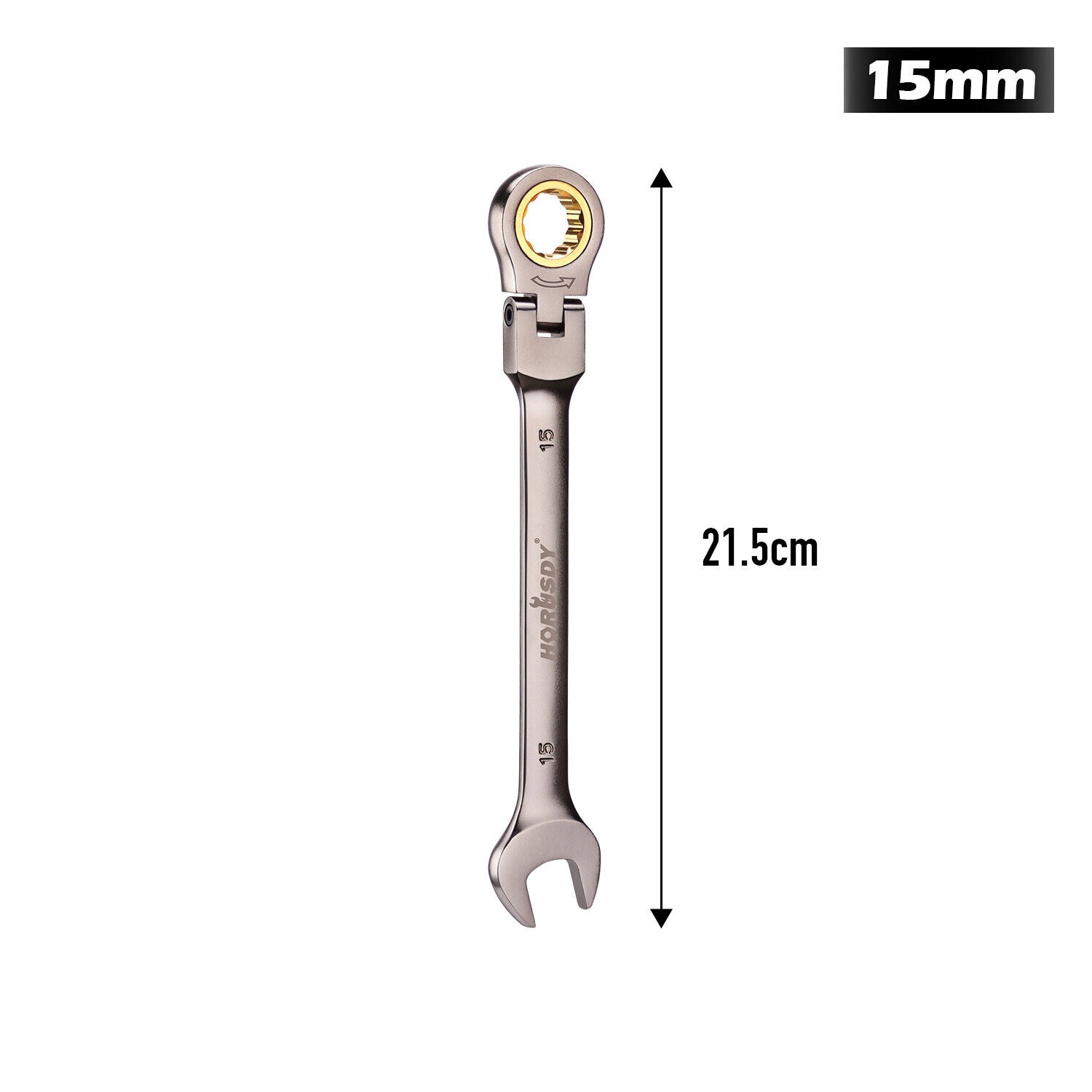 HORUSDY 6-32MM Ratchet Spanner Set with Flexible Head for Versatile Use