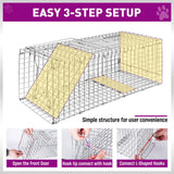 HORUSDY Humane Possum Feral Cage Cat Rabbit Bird Animal Trap Hare Fox Live Catch