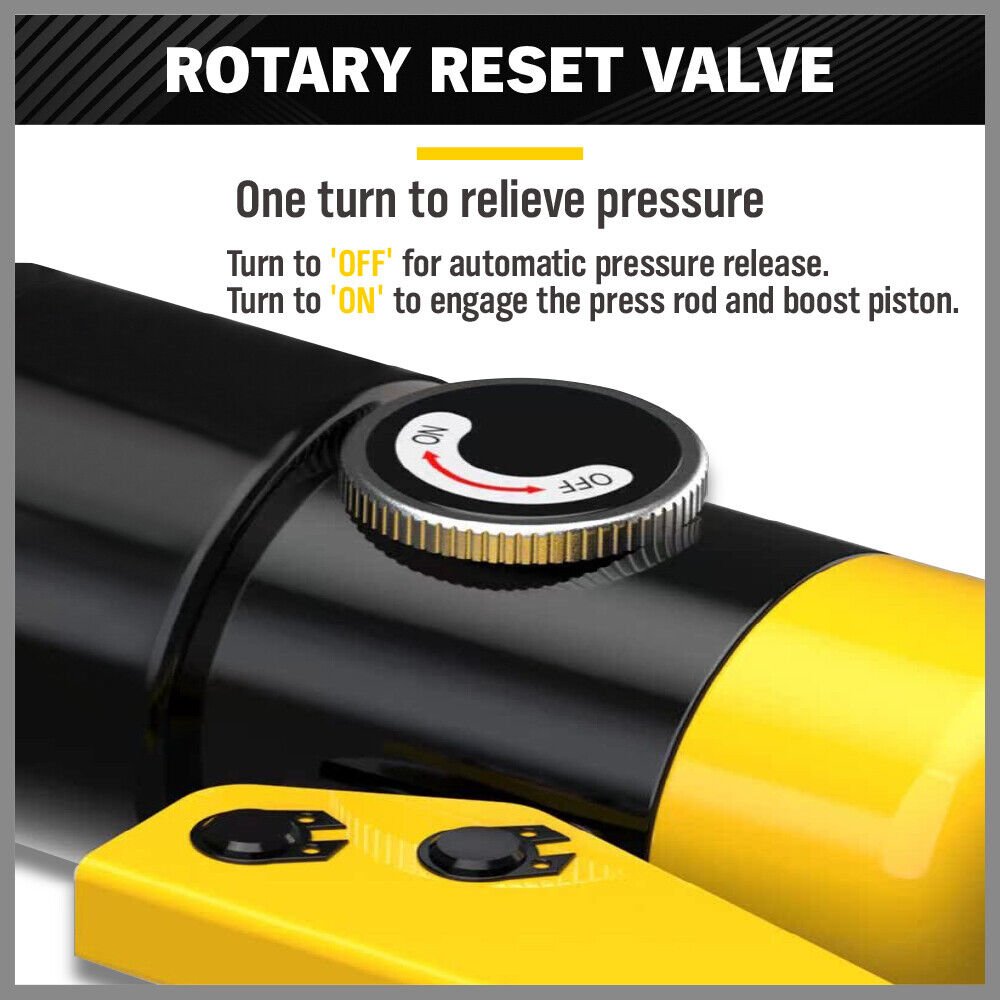 HORUSDY 6 Ton Hydraulic Crimper Battery Wire Cable Lug Terminal Crimping Tool