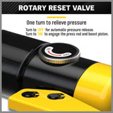 HORUSDY 6 Ton Hydraulic Crimper Battery Wire Cable Lug Terminal Crimping Tool