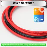 SWANLAKE 27-piece multimeter test lead kit with high-temp silicone wires, alligator clips, replaceable gold probes, and complete electronic diagnostic accessories.