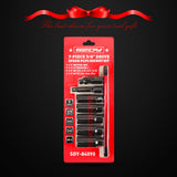 Professional 7-piece spark plug socket set with magnetic rail, 6-point design & corrosion-resistant finish - HORUSDY Australia