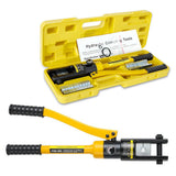 HORUSDY 12T Hydraulic Crimper Cable Lugs Wire Force Crimping Tool Kit 16-300MM
