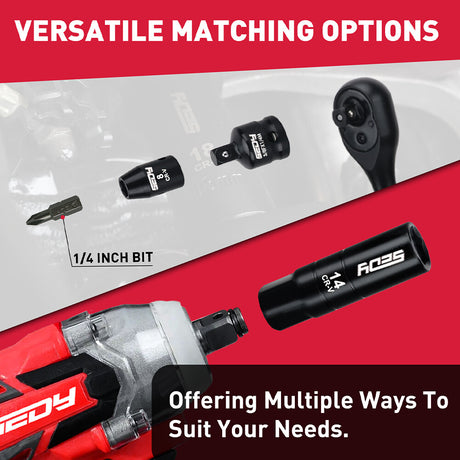 SEDY 96-piece 3/8-inch drive impact socket set with SAE & metric sizes, screwdriver bits, extension bar, and universal joint in case