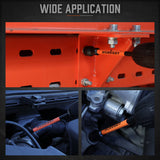 HORUSDY 18Pc Magnetic Nut Driver Set SAE Metric Nut Driver Set Impact Drill Tool