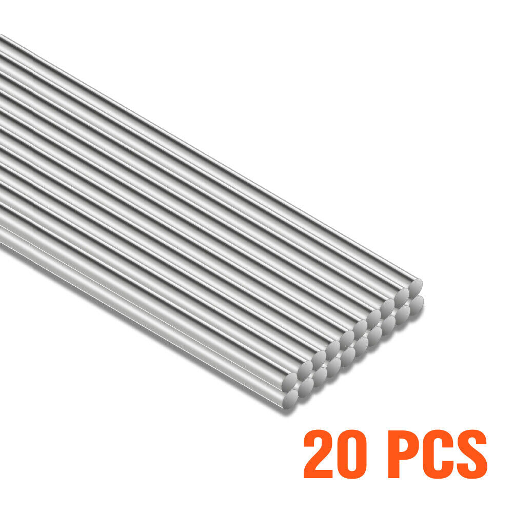 Pack of 50 Low Temperature 1.6mm Aluminum Welding Cored Wires - Perfect for Various Welding Applications, Including Electric and Food Industry