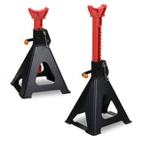Horusdy 6-Ton car jack stand with double safety locking system, heavy-duty vehicle support, adjustable height