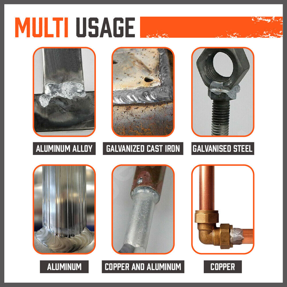 Pack of 50 Low Temperature 1.6mm Aluminum Welding Cored Wires - Perfect for Various Welding Applications, Including Electric and Food Industry