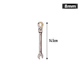 HORUSDY 6-32MM Ratchet Spanner Set with Flexible Head for Versatile Use
