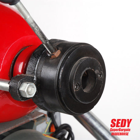 SEDY electric drain cleaning machine with heavy-duty cable and cutting heads